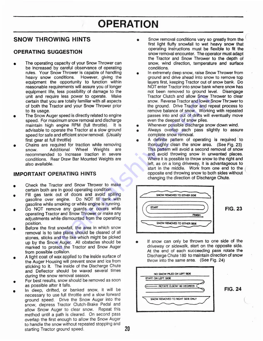 Craftsman 842.242560 Owner'S Manual Download Page 20