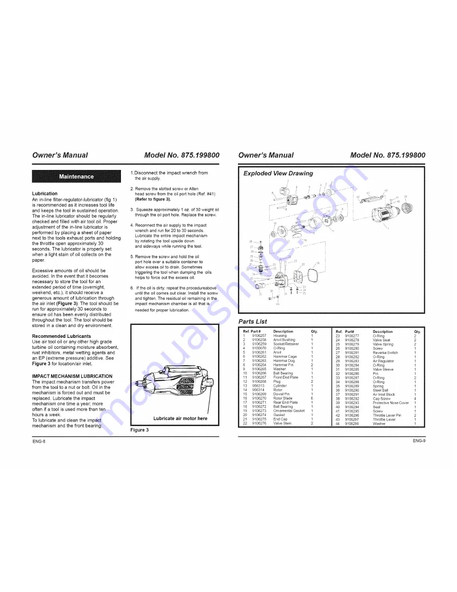 Craftsman 875.199800 Owner'S Manual Download Page 5