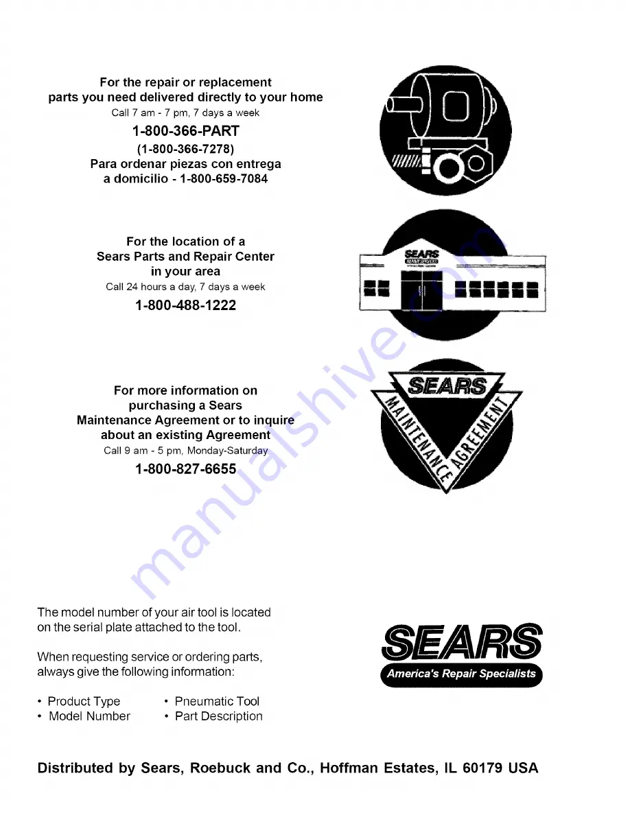 Craftsman 875.199820 Owner'S Manual Download Page 11