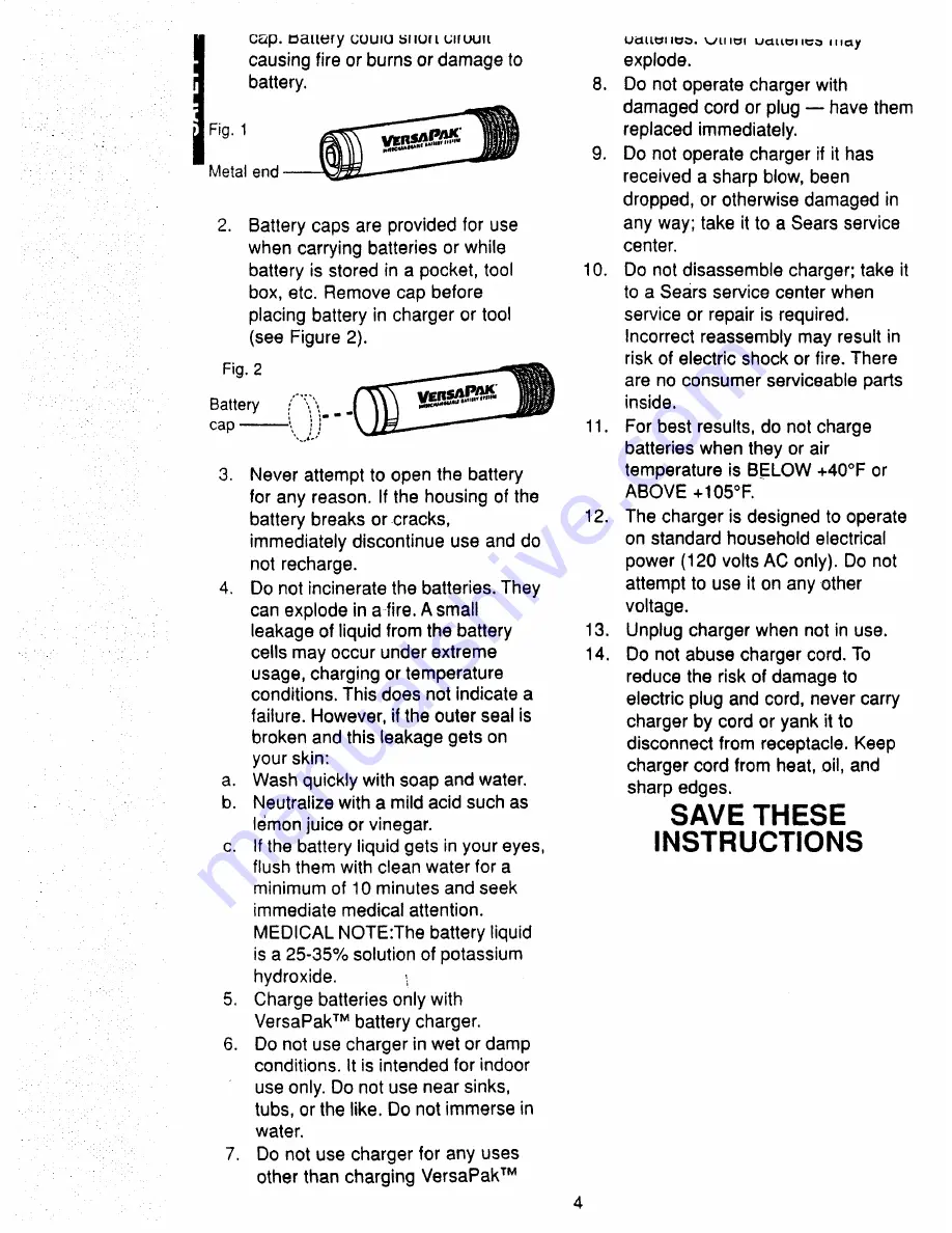 Craftsman 900.112650 Instruction Manual Download Page 4