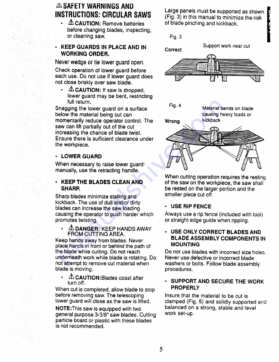 Craftsman 900.112650 Instruction Manual Download Page 5