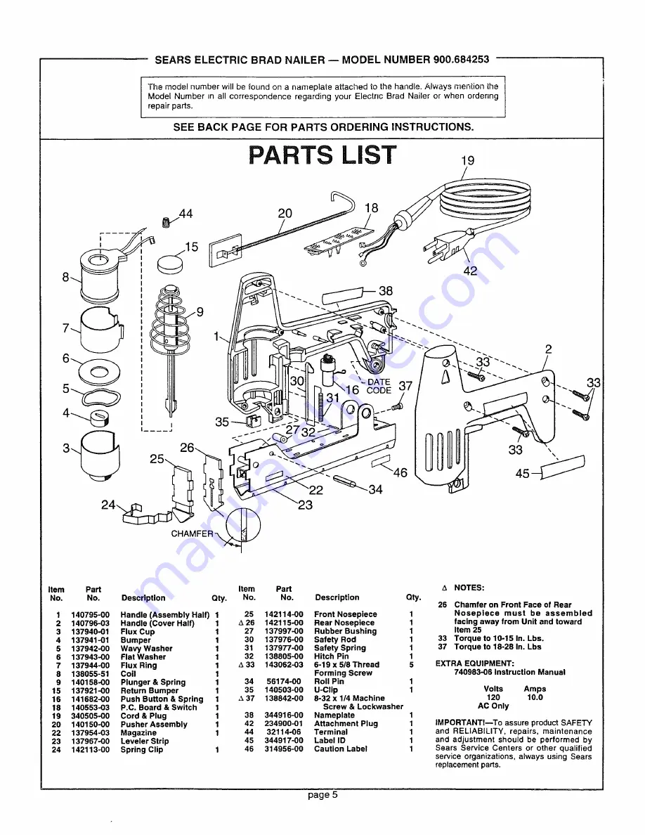 Craftsman 900.684253 Скачать руководство пользователя страница 5