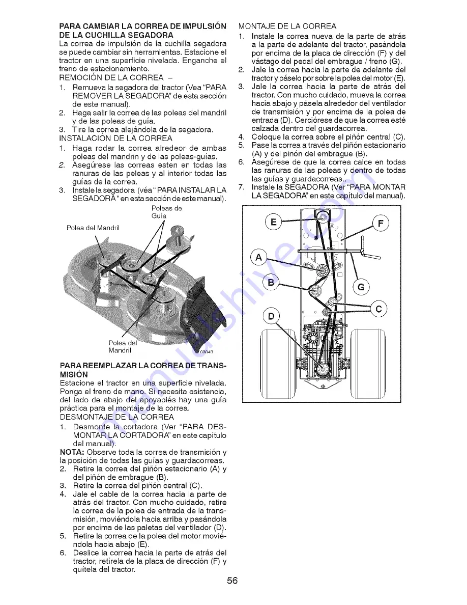 Craftsman 917.203780 Operator'S Manual Download Page 56