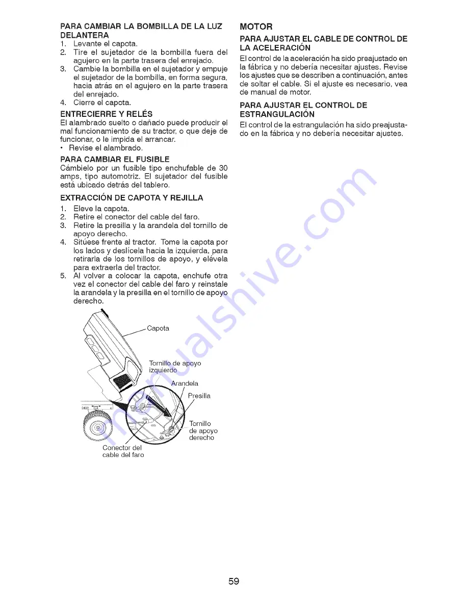 Craftsman 917.203780 Operator'S Manual Download Page 59