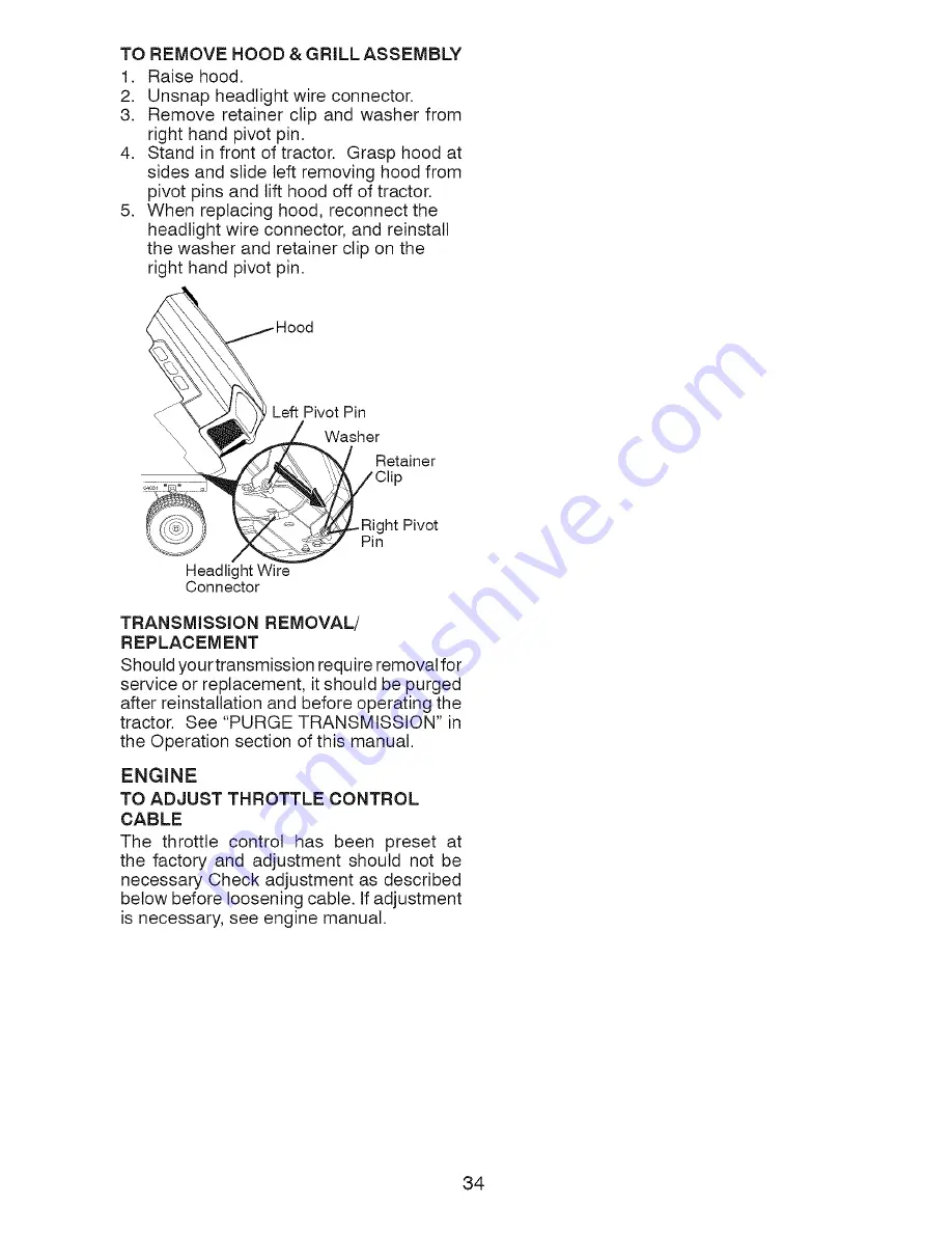 Craftsman 917.20403 Operator'S Manual Download Page 34