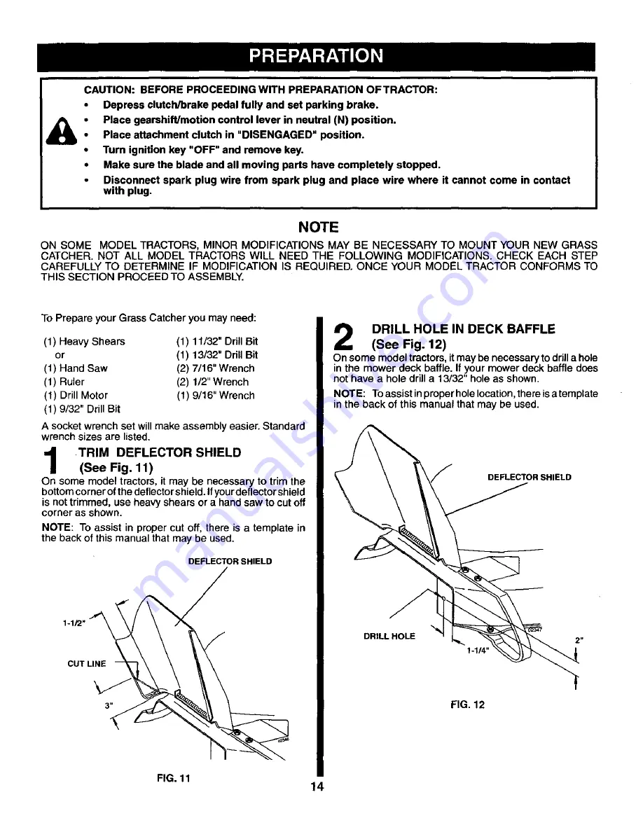 Craftsman 917.249398 Owner'S Manual Download Page 14