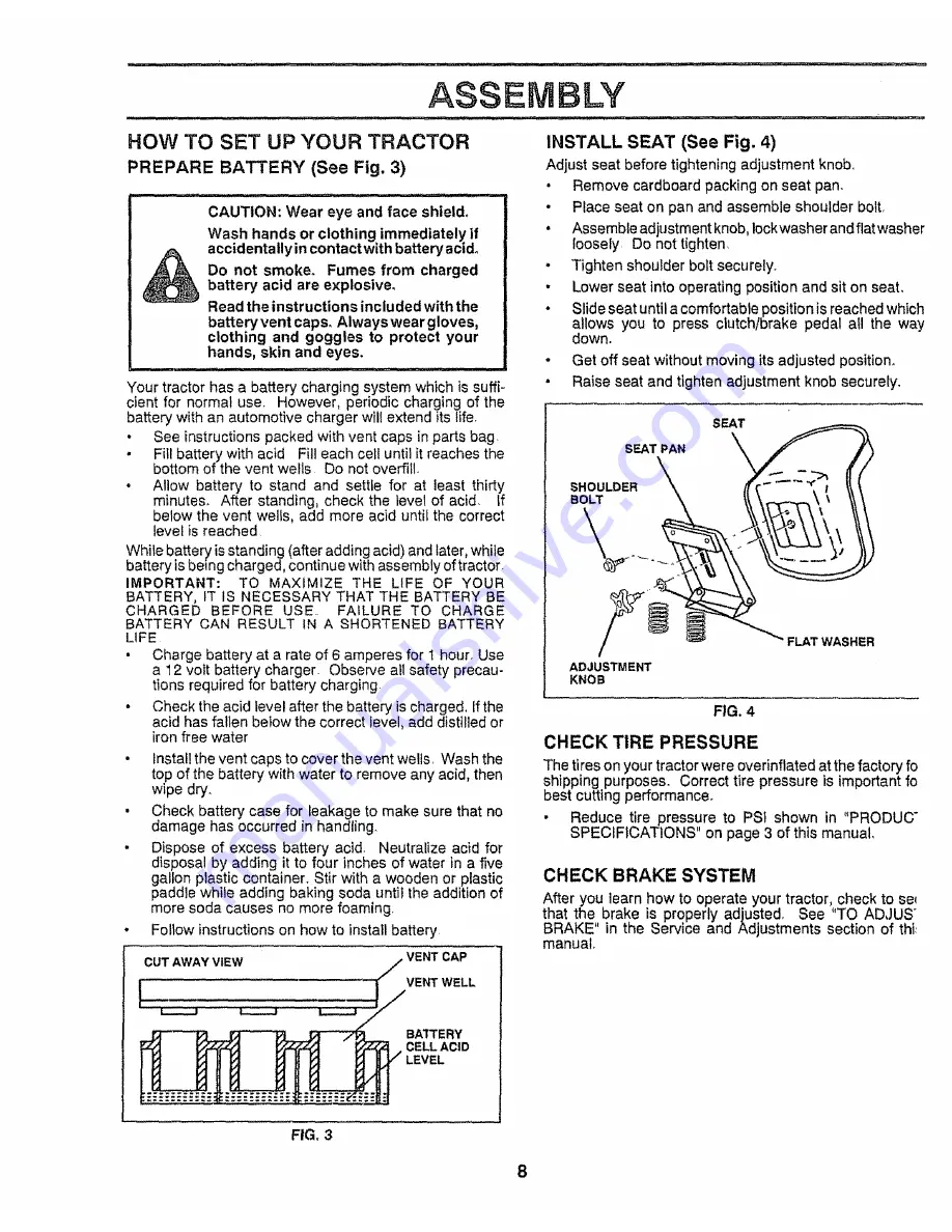 Craftsman 917.250032 Owner'S Manual Download Page 8