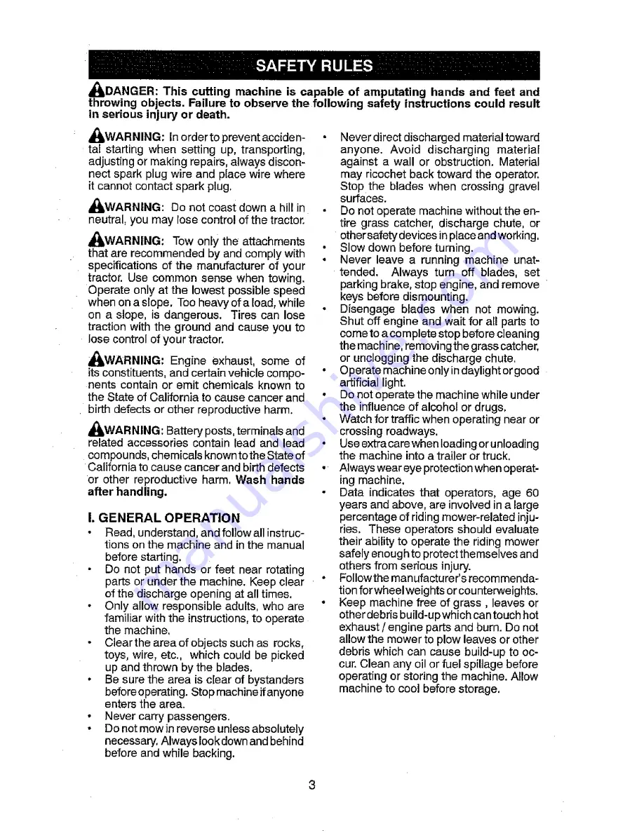 Craftsman 917.25022 Operator'S Manual Download Page 3