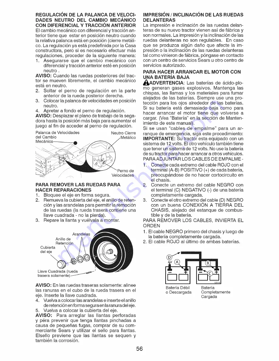 Craftsman 917.25023 Скачать руководство пользователя страница 56