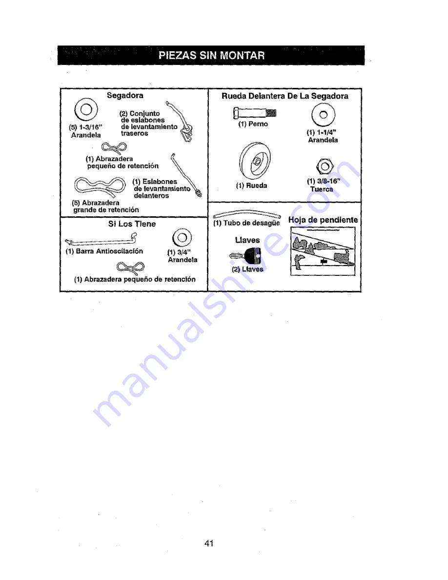 Craftsman 917.25024 Operator'S Manual Download Page 41