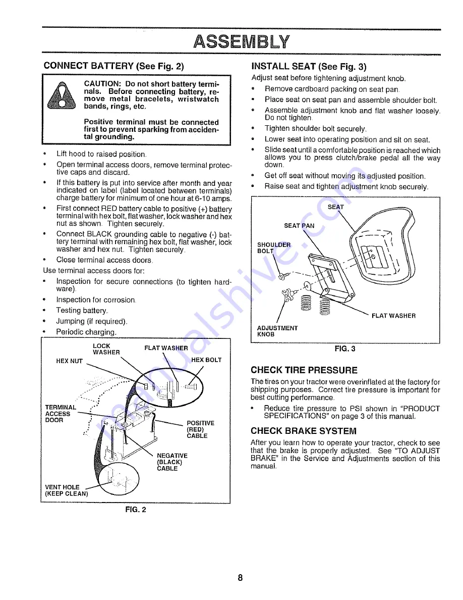 Craftsman 917.250551 Owner'S Manual Download Page 8