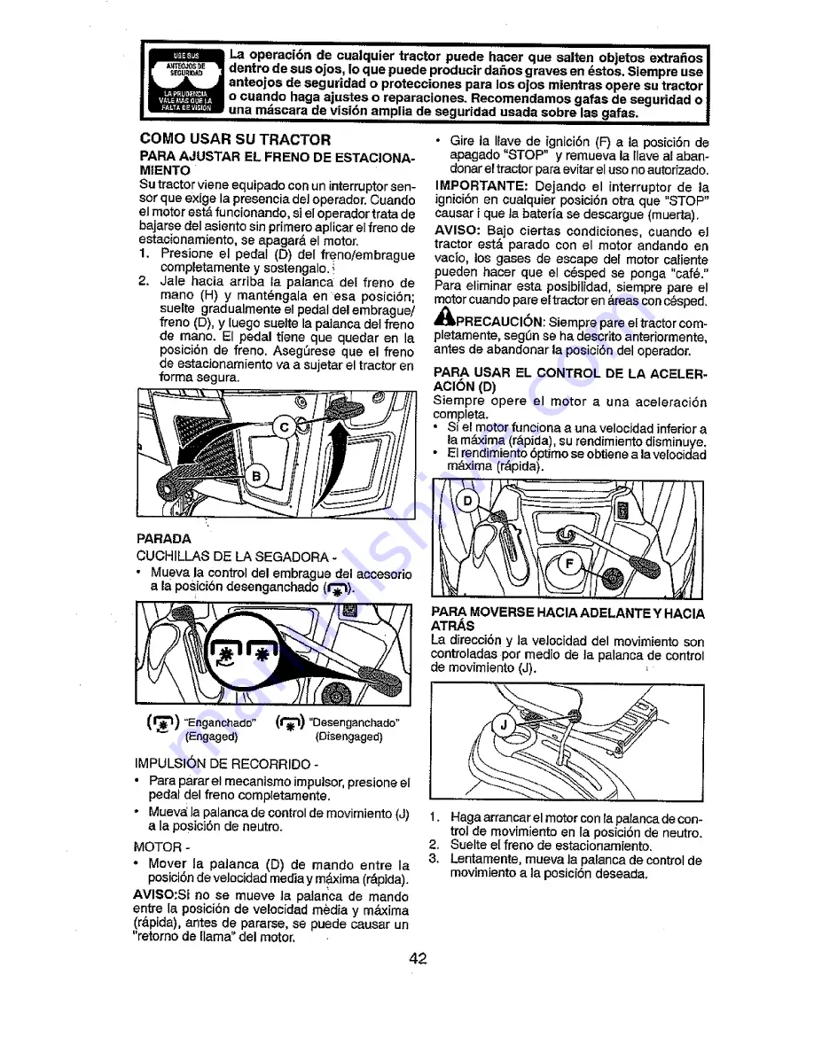 Craftsman 917.25081 Скачать руководство пользователя страница 42