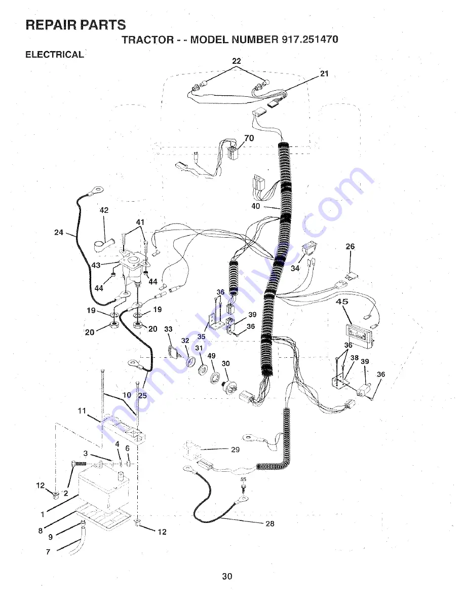 Craftsman 917.25147 Owner'S Manual Download Page 30