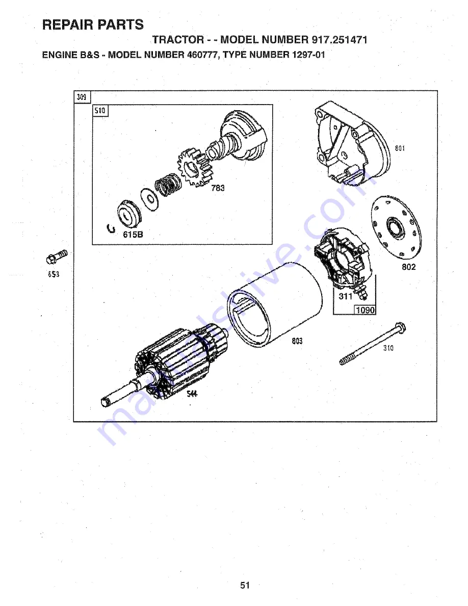 Craftsman 917.251471 Owner'S Manual Download Page 51