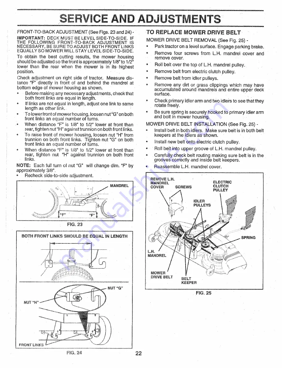 Craftsman 917.251521 Owner'S Manual Download Page 22