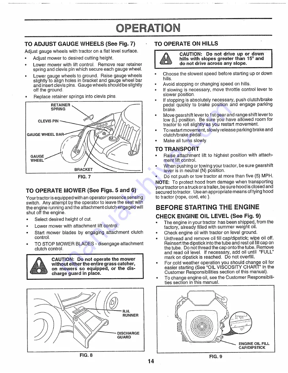 Craftsman 917.251551 Owner'S Manual Download Page 14