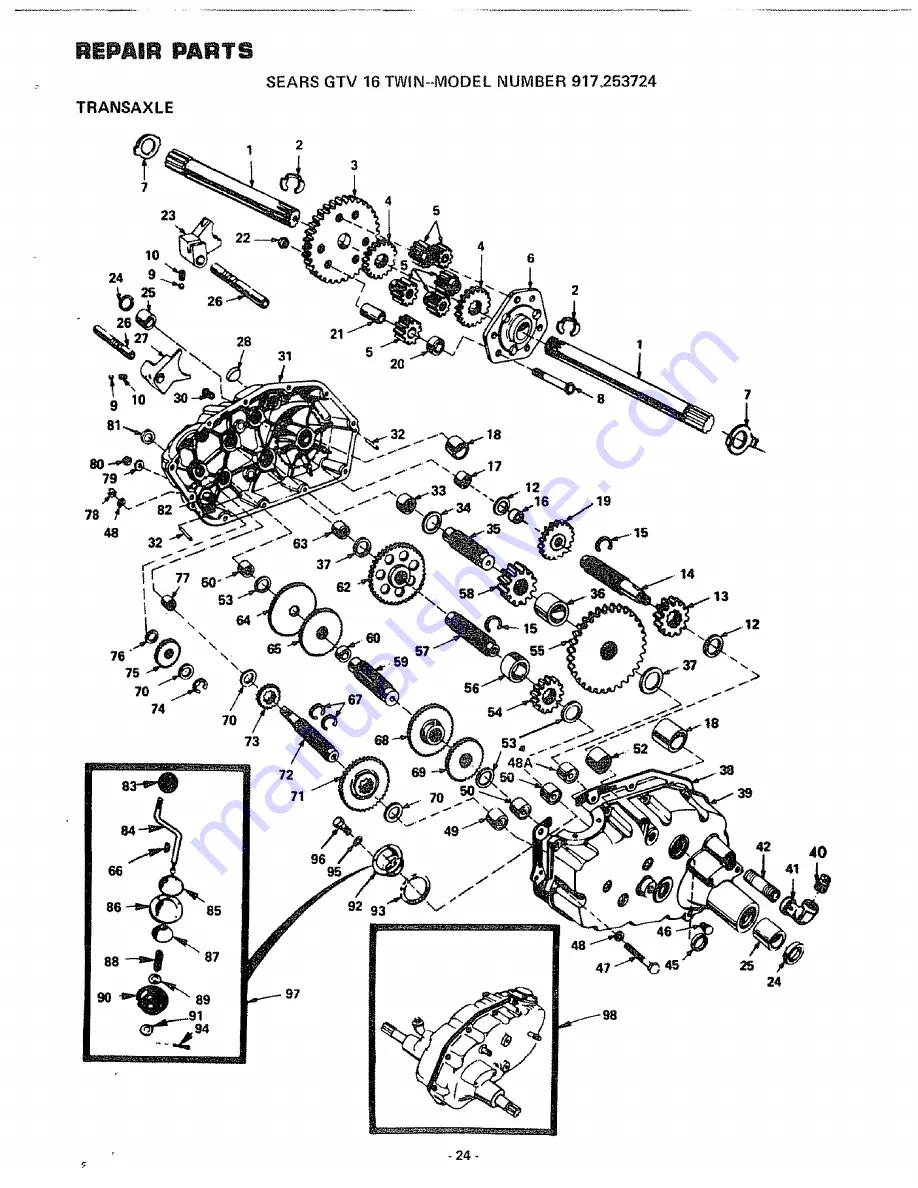 Craftsman 917.253724 Owner'S Manual Download Page 26