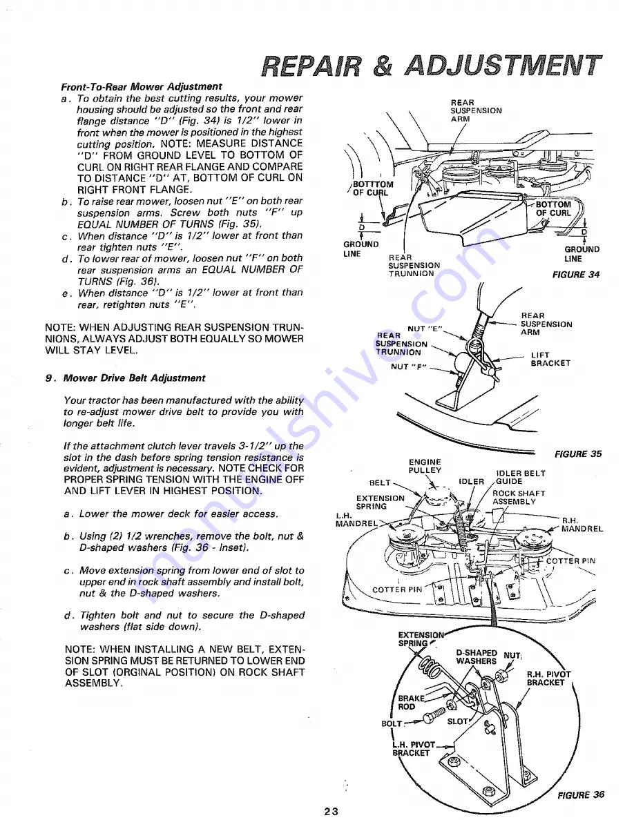 Craftsman 917.254220 Owner'S Manual Download Page 23