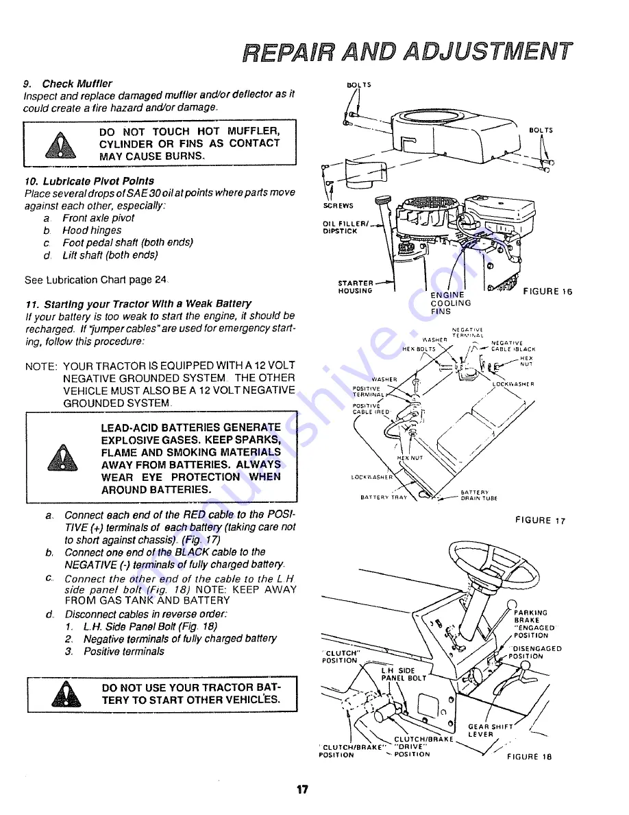 Craftsman 917.254274 Скачать руководство пользователя страница 17