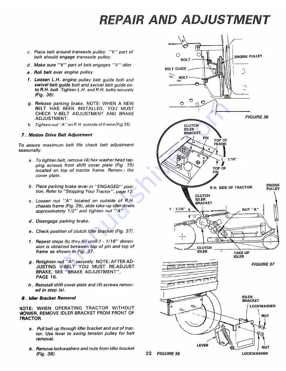 Craftsman 917.254420 Owner'S Manual Download Page 22