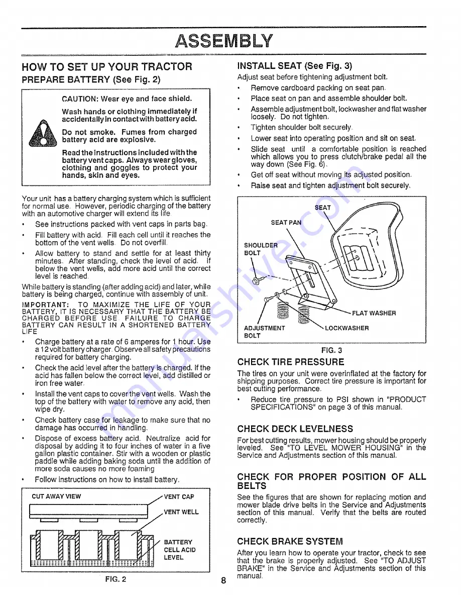 Craftsman 917.254530 Owner'S Manual Download Page 8