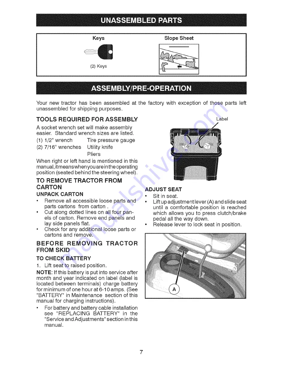 Craftsman 917.25480 Operator'S Manual Download Page 7