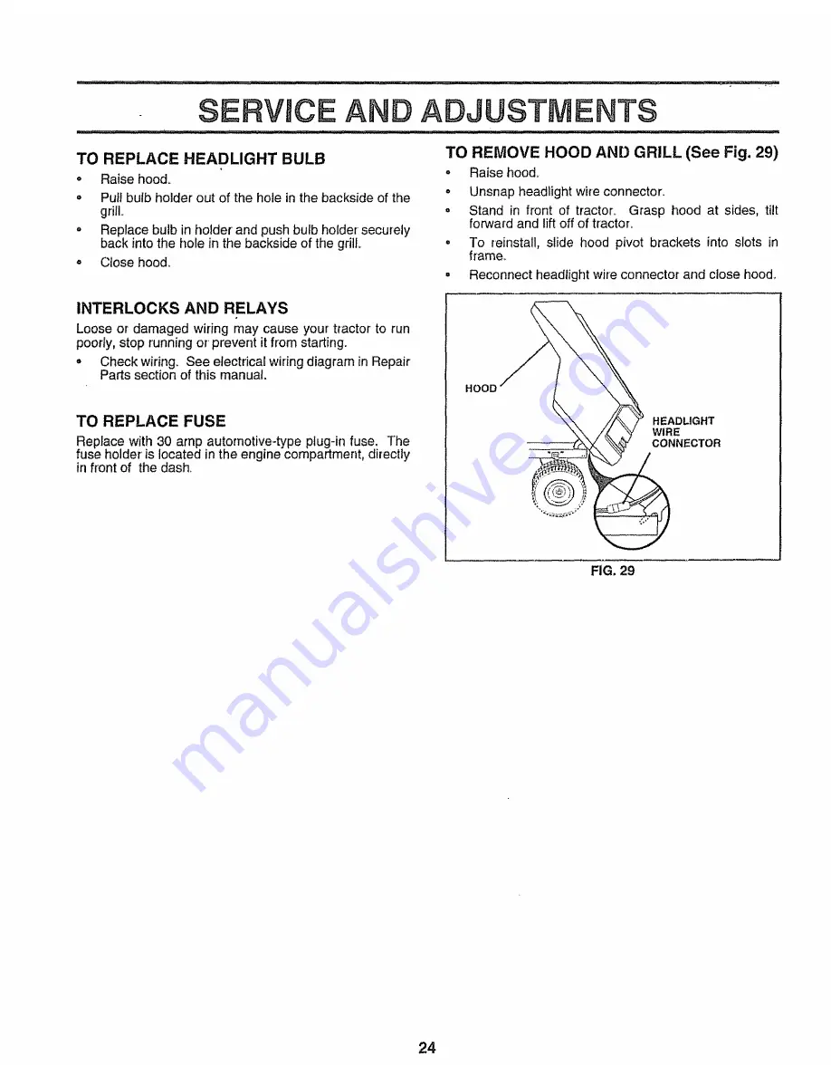 Craftsman 917.254850 Owner'S Manual Download Page 24