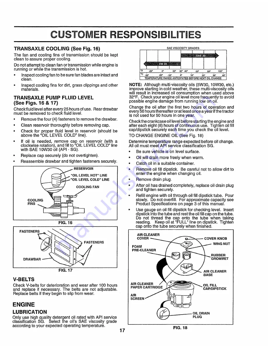 Craftsman 917.255460 Owner'S Manual Download Page 16