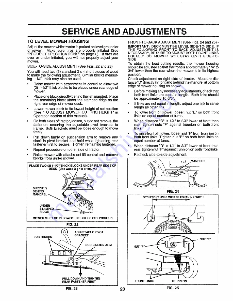 Craftsman 917.255460 Owner'S Manual Download Page 19