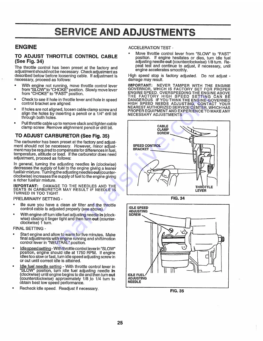 Craftsman 917.255460 Owner'S Manual Download Page 24