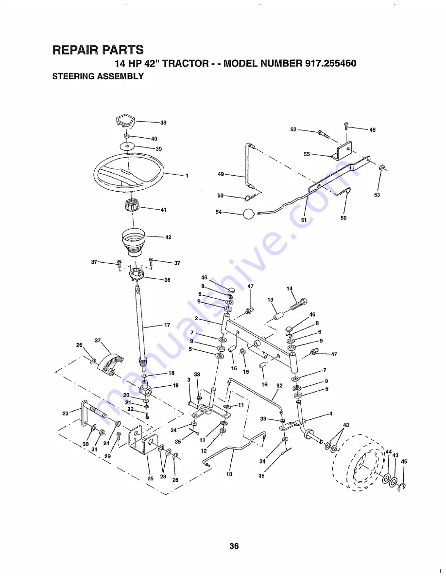 Craftsman 917.255460 Owner'S Manual Download Page 35