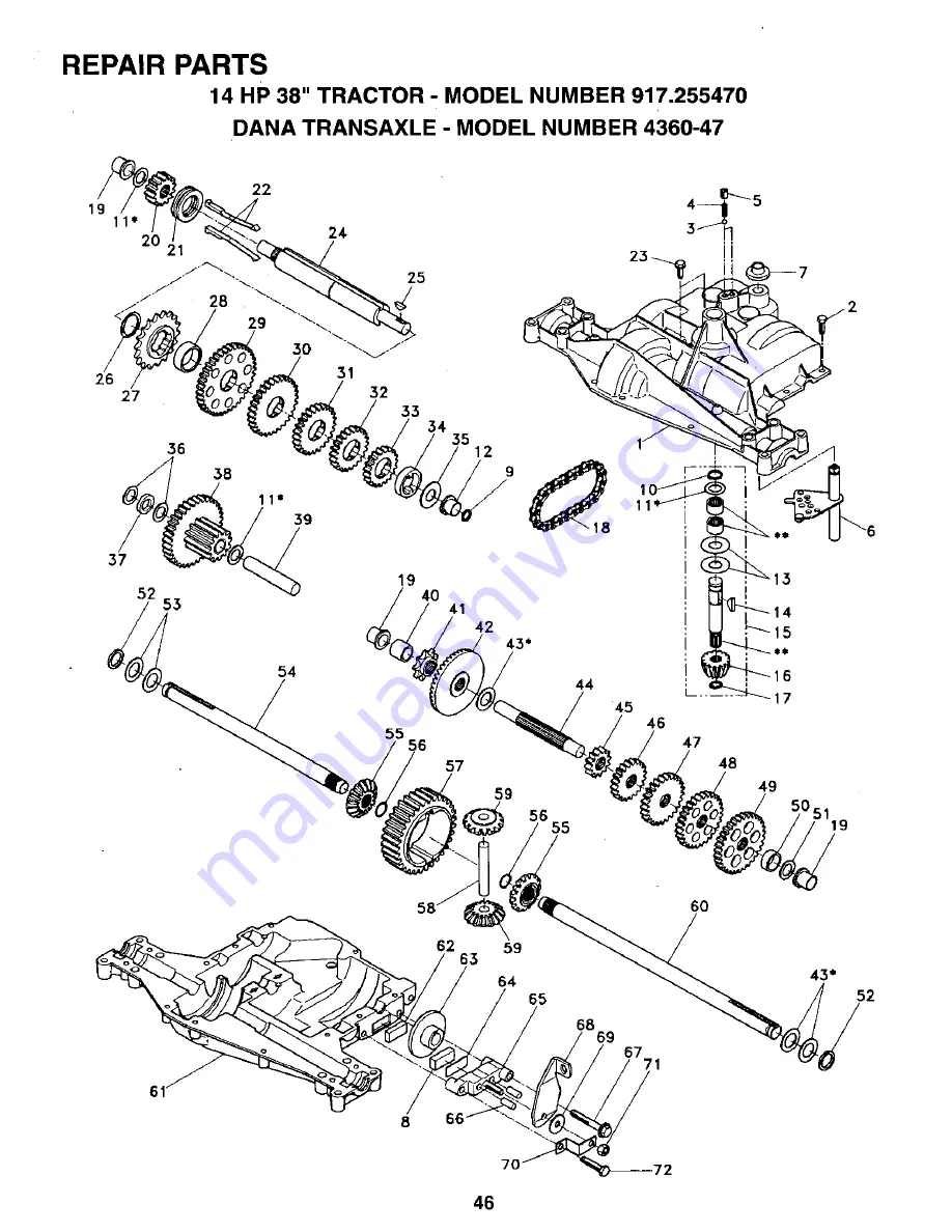 Craftsman 917.255470 Owner'S Manual Download Page 20