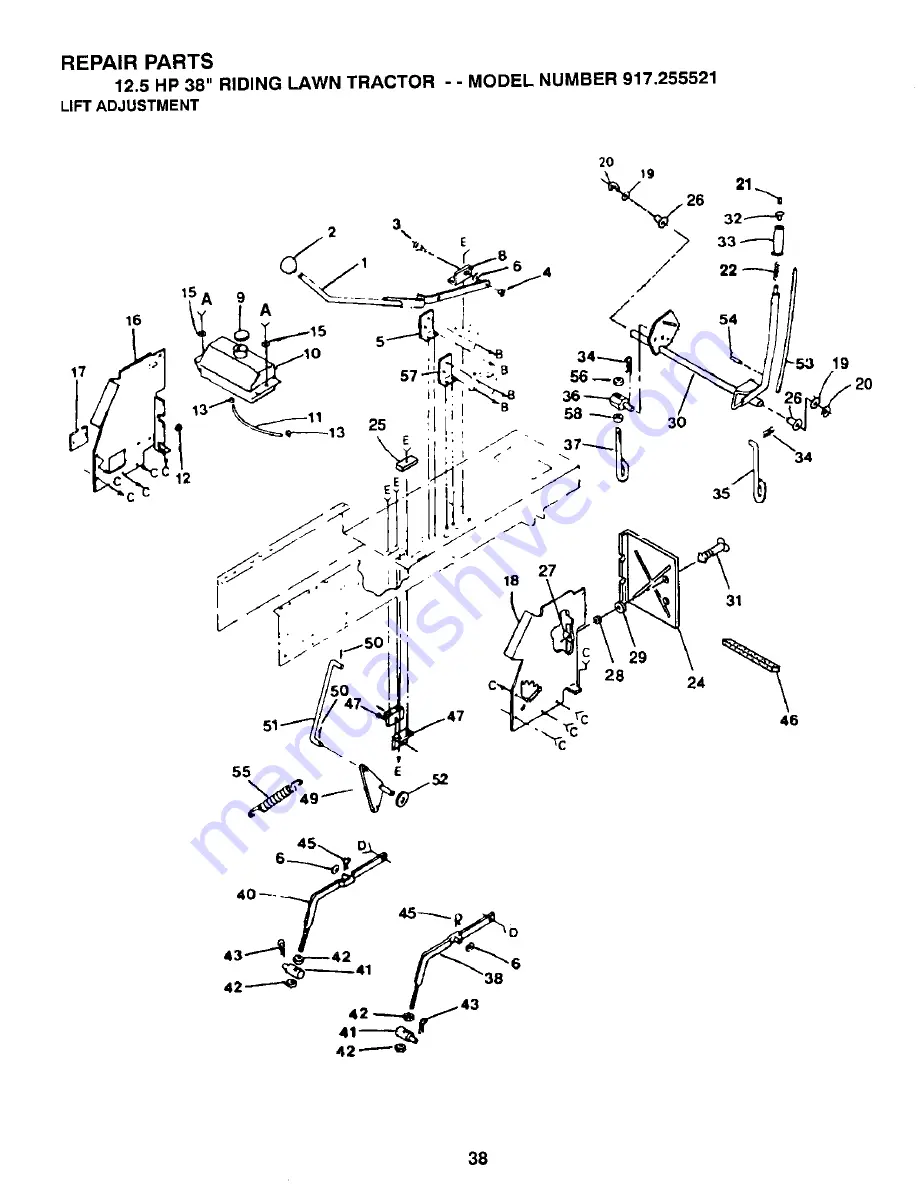 Craftsman 917.255521 Owner'S Manual Download Page 12