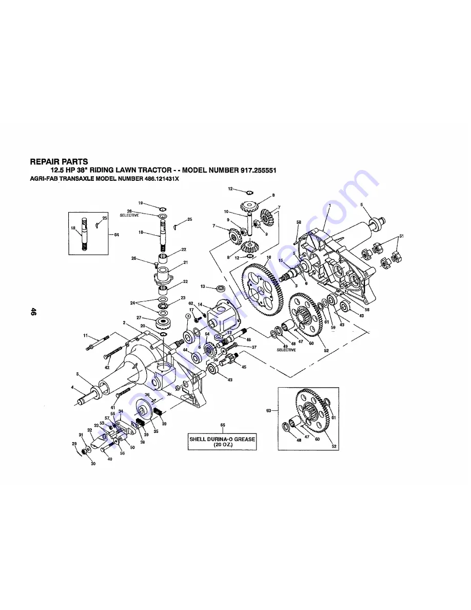 Craftsman 917.255551 Owner'S Manual Download Page 46