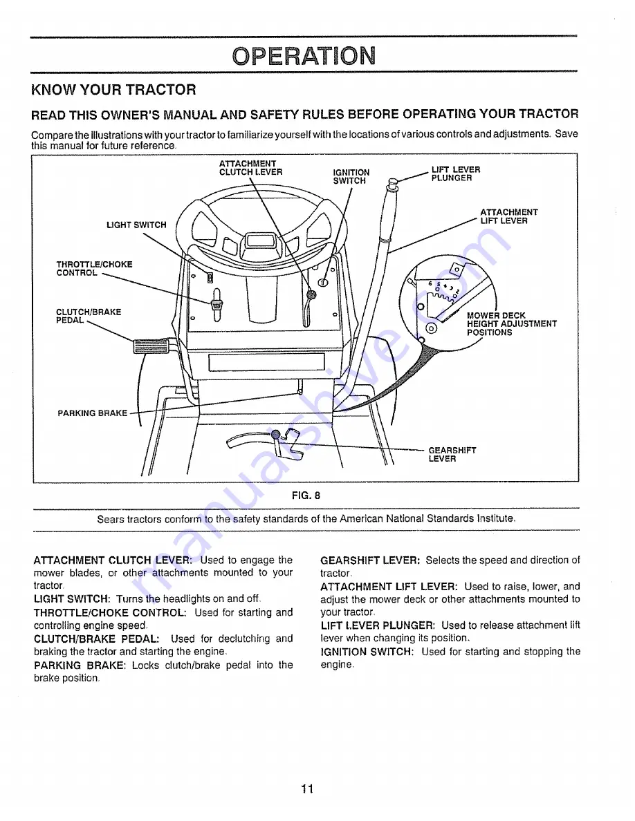 Craftsman 917.255572 Owner'S Manual Download Page 11