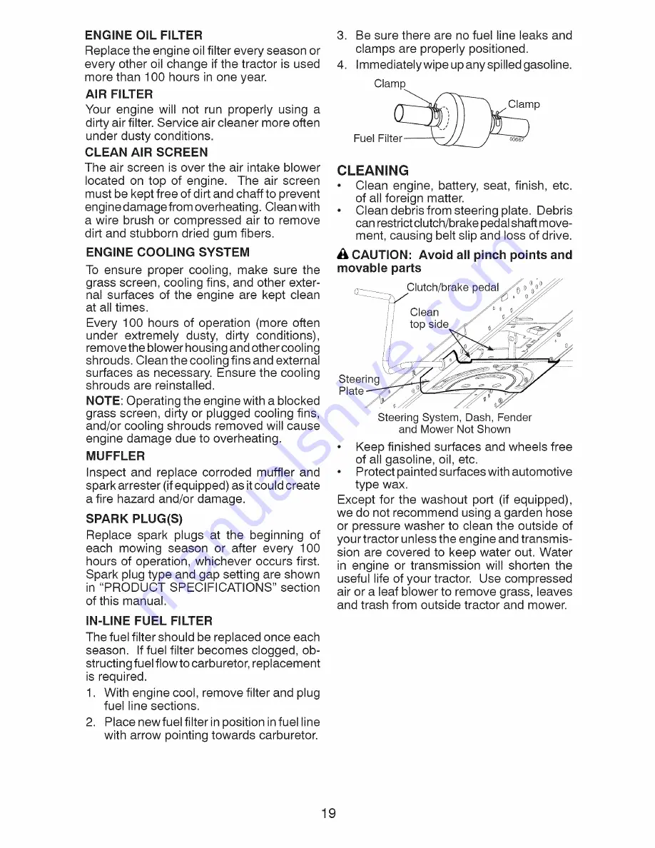 Craftsman 917.255744 Operator'S Manual Download Page 19