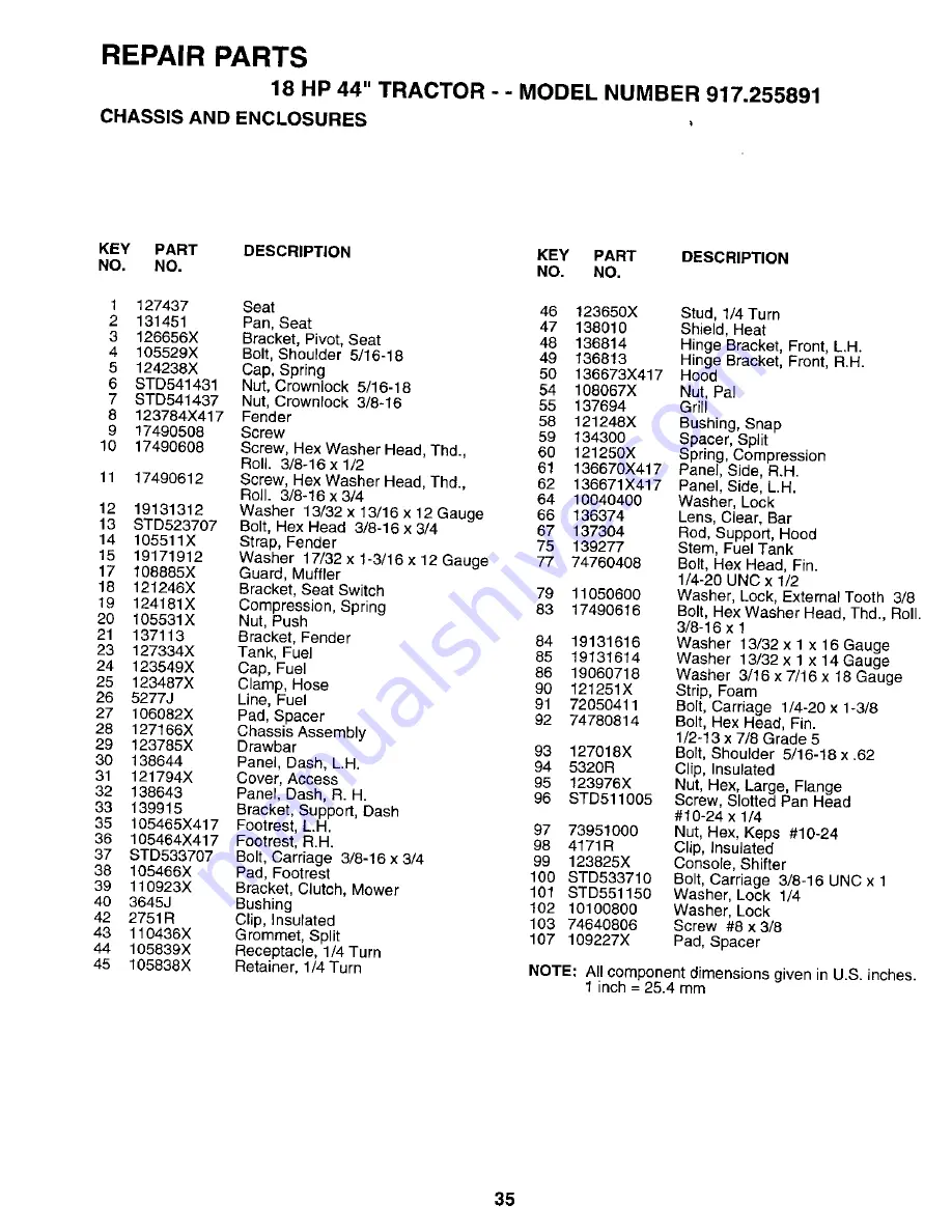 Craftsman 917.255891 Owner'S Manual Download Page 7