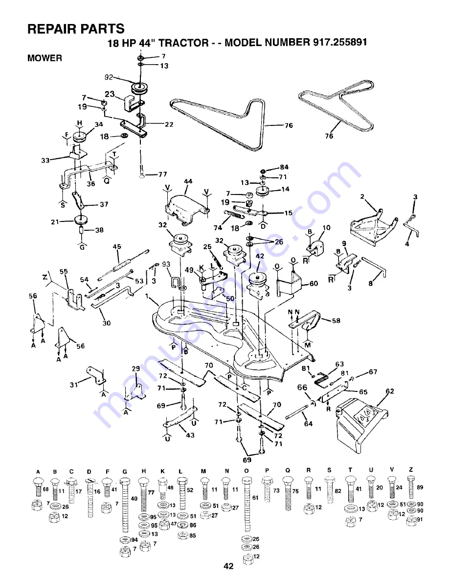 Craftsman 917.255891 Owner'S Manual Download Page 14