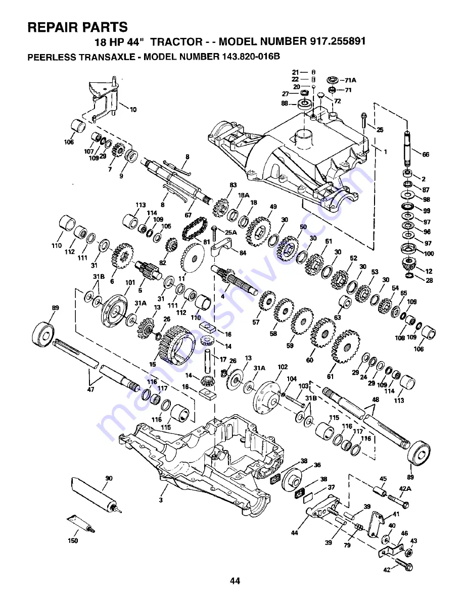 Craftsman 917.255891 Owner'S Manual Download Page 16