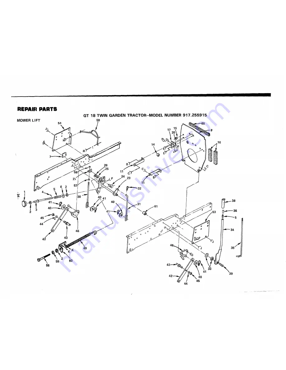 Craftsman 917.255915 Скачать руководство пользователя страница 34