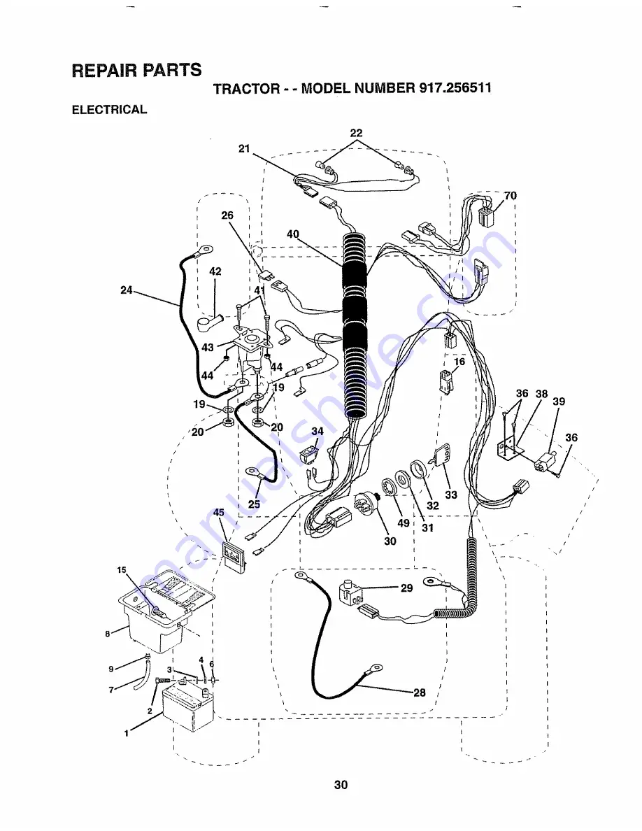 Craftsman 917.256511 Owner'S Manual Download Page 30