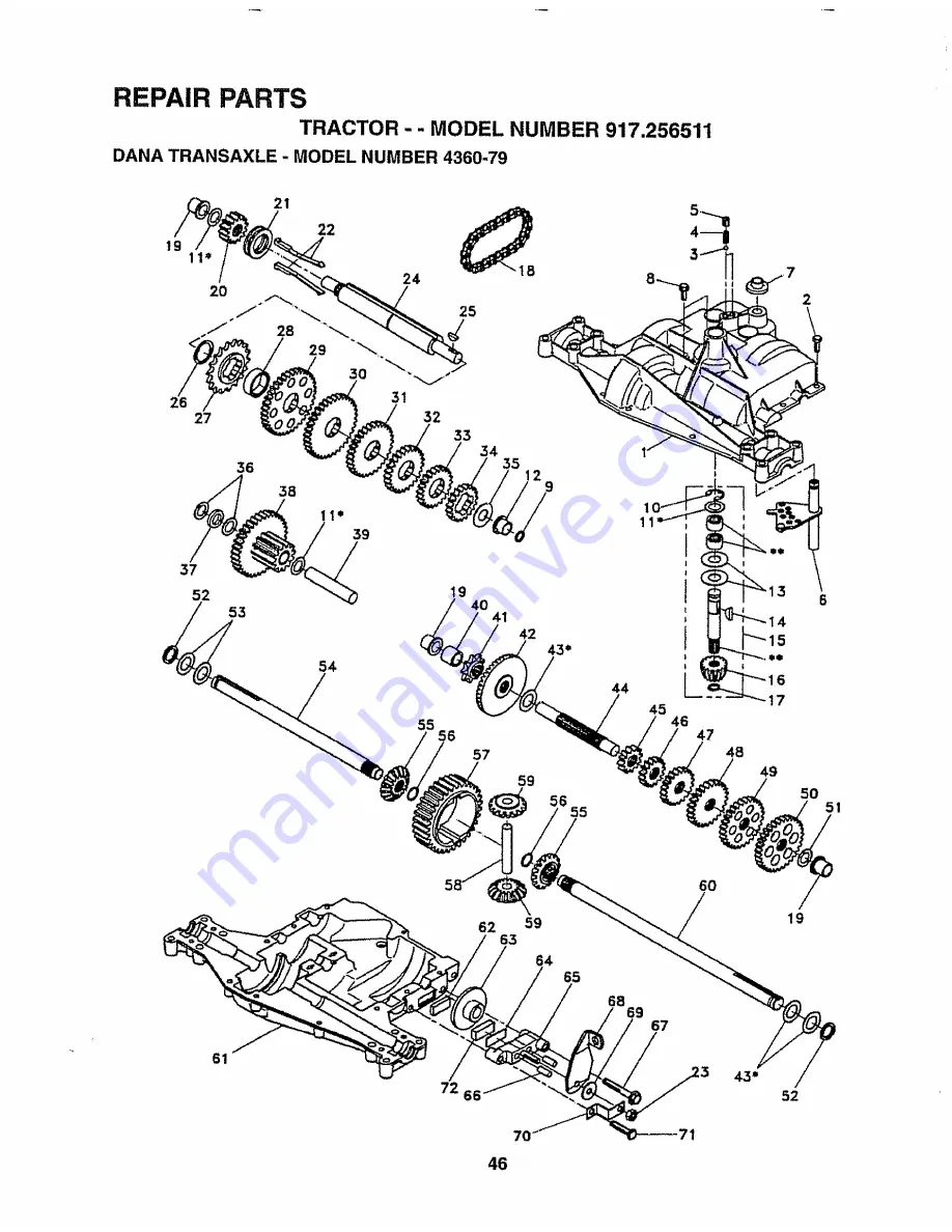 Craftsman 917.256511 Owner'S Manual Download Page 46