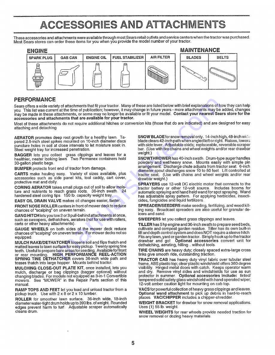 Craftsman 917.256543 Owner'S Manual Download Page 5