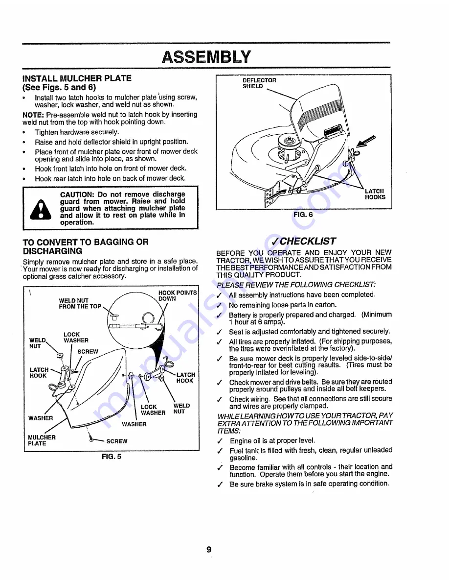 Craftsman 917.256562 Owner'S Manual Download Page 9