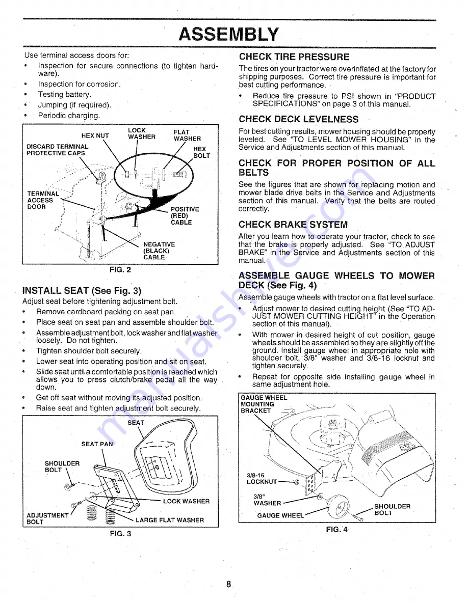 Craftsman 917.256571 Owner'S Manual Download Page 8