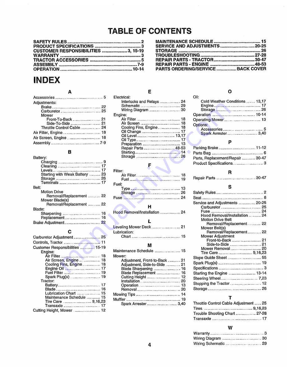 Craftsman 917.256812 Owner'S Manual Download Page 4