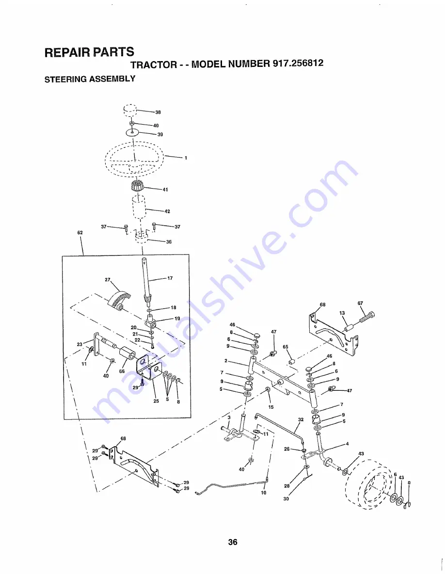 Craftsman 917.256812 Owner'S Manual Download Page 36