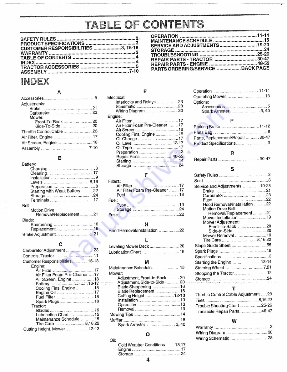 Craftsman 917.25693 Owner'S Manual Download Page 4