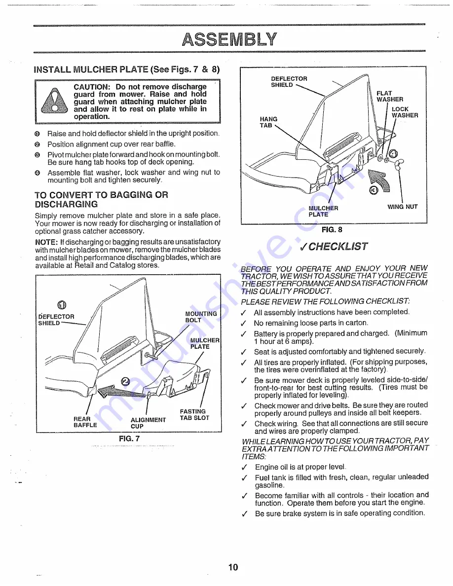 Craftsman 917.25693 Owner'S Manual Download Page 10