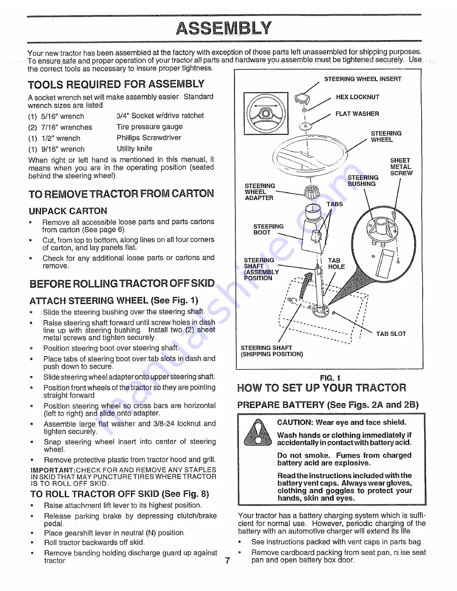 Craftsman 917.257552 Owner'S Manual Download Page 7